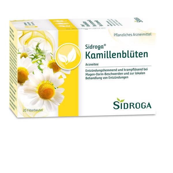 SIDROGA KAMILLENBLÜTEN 20 BTL 1.5 G