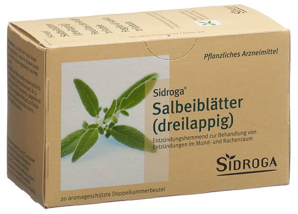SIDROGA SALBEIBLÄTTER 20 BTL 1 G