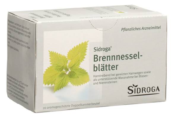 SIDROGA BRENNNESSELBLÄTTER 20 BTL 1.5 G