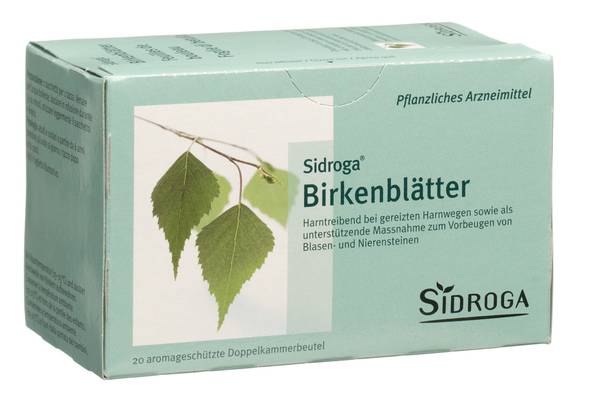 SIDROGA BIRKENBLÄTTER 20 BTL 1.5 G