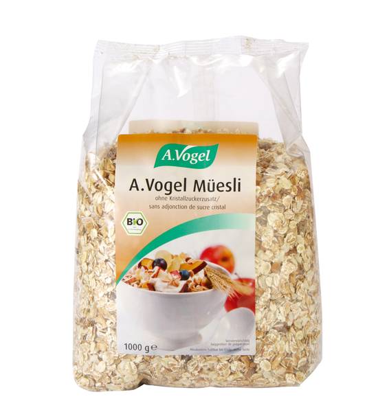 VOGEL MÜESLI OHNE ZUCKER 1000 G