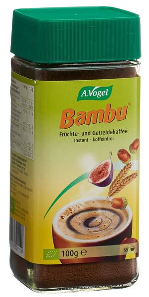 VOGEL BAMBU FRÜCHTEKAFFEE INSTANT GLAS 100 G