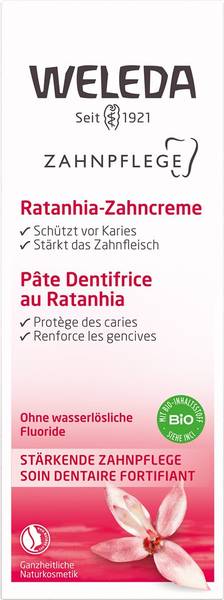 WELEDA ZAHNCREME RATANHIA TB 75 ML