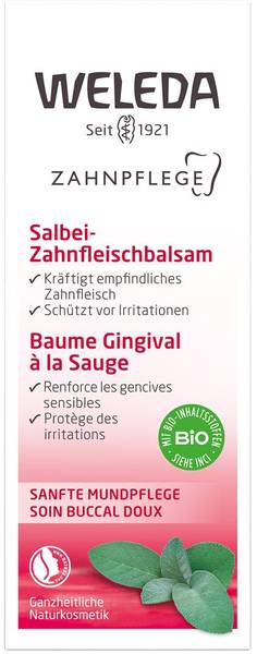 WELEDA ZAHNFLEISCHBALSAM SALBEI TB 30 ML