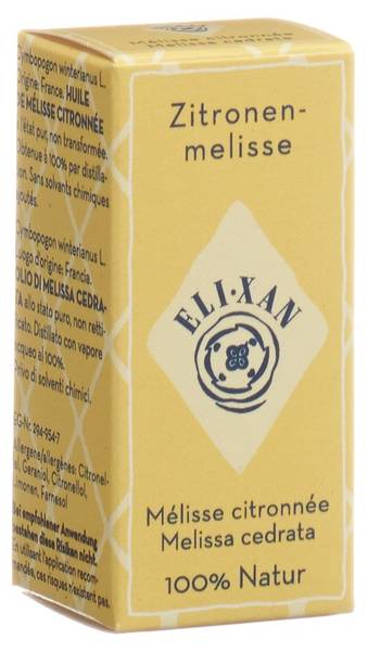 ELIXAN ZITRONENMELISSE ÄTH/ÖL 10 ML