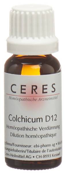 CERES COLCHICUM D 12 DILUTION FL 20 ML