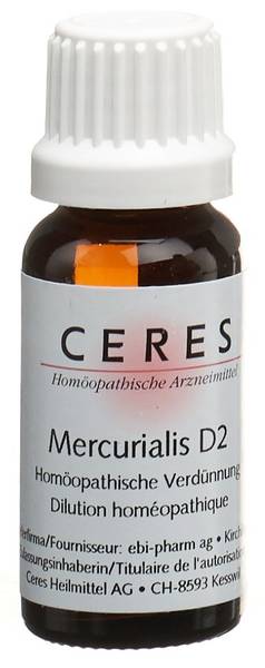 CERES MERCURIALIS D 2 DILUTION FL 20 ML
