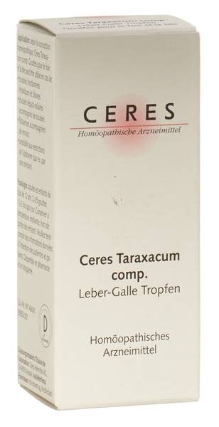 CERES TARAXACUM COMP LEBER-GALLE-TROPFEN 20 ML