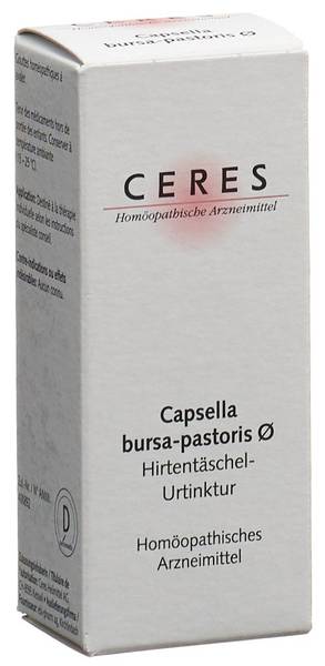 CERES CAPSELLA BURSA PASTORIS URTINKT FL 20 ML
