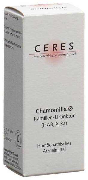 CERES CHAMOMILLA URTINKT FL 20 ML