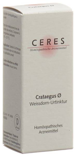 CERES CRATAEGUS URTINKT FL 20 ML