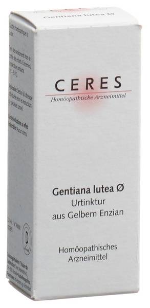 CERES GENTIANA LUTEA URTINKT FL 20 ML