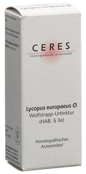 CERES LYCOPUS EUROPAEUS URTINKT FL 20 ML