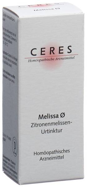 CERES MELISSA OFFICINALIS URTINKT FL 20 ML