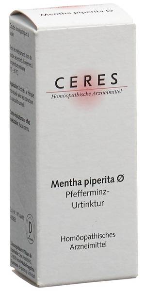 CERES MENTHA PIPERITA URTINKT FL 20 ML