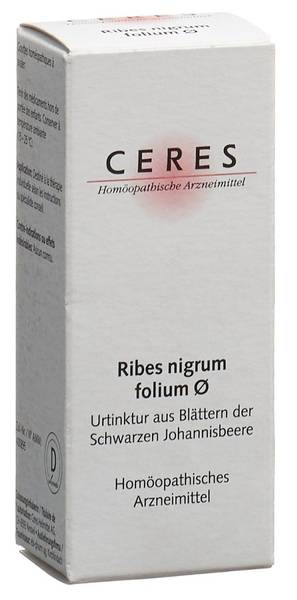 CERES RIBES NIGRUM FOLIUM URTINKT 20 ML