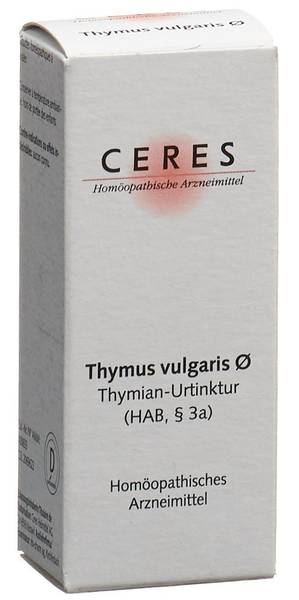 CERES THYMUS VULGARIS URTINKT FL 20 ML
