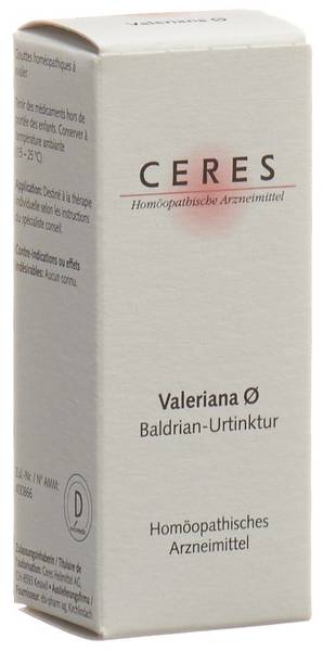 CERES VALERIANA URTINKT FL 20 ML