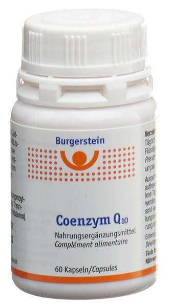BURGERSTEIN COENZYM Q10 KAPS 30 MG 60 STK