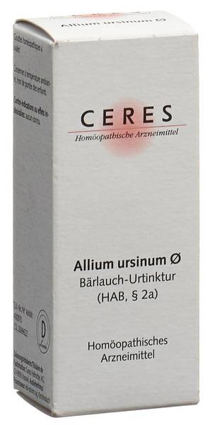 CERES ALLIUM URSINUM URTINKT FL 20 ML
