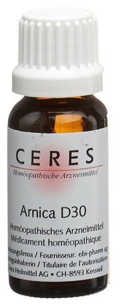 CERES ARNICA D 30 DILUTION FL 20 ML