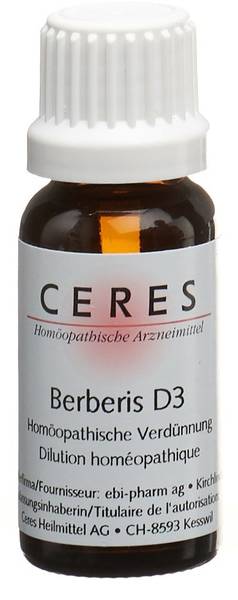 CERES BERBERIS D 3 DILUTION FL 20 ML