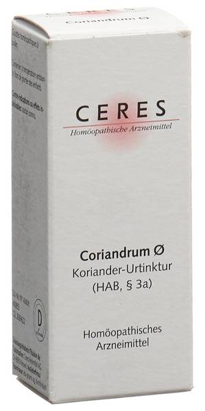 CERES CORIANDRUM URTINKT FL 20 ML
