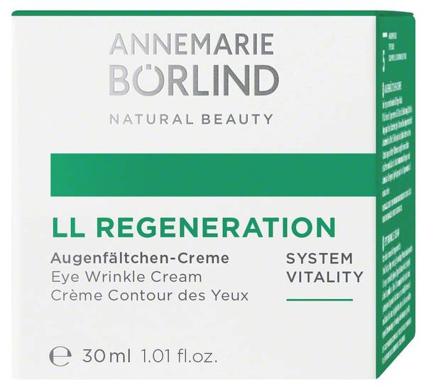 BÖRLIND LL REGENERAT AUGENFÄLTCHEN CREME 30 ML
