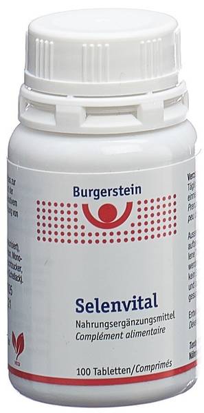 BURGERSTEIN SELENVITAL TABL 100 STK