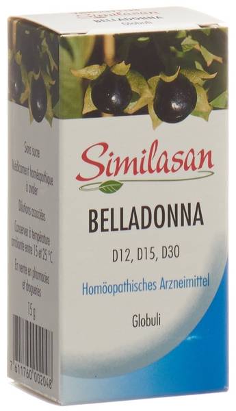 SIMILASAN BELLADONNA GLOB D12/D15/D30 15 G