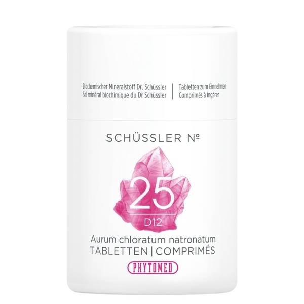 PHYTOMED SCHÜSSLER NR25 AUR CHL TABL D 12 100 G