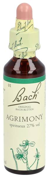 BACH-BLÜTEN ORIGINAL AGRIMONY NO01 20 ML