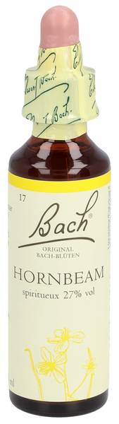 BACH-BLÜTEN ORIGINAL HORNBEAM NO17 20 ML
