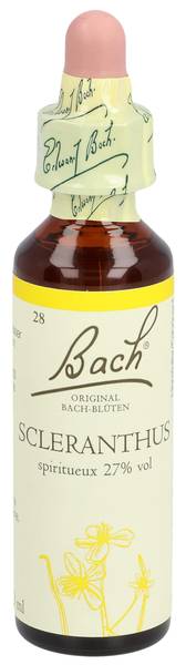 BACH-BLÜTEN ORIGINAL SCLERANTHUS NO28 20 ML