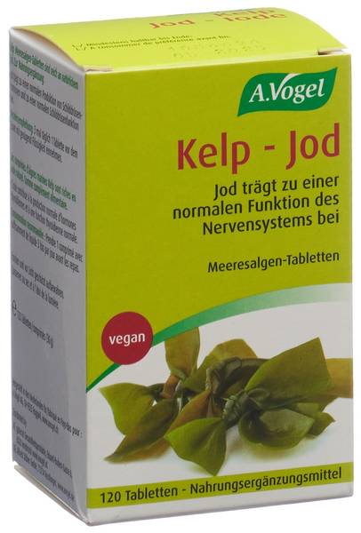 VOGEL KELP MEERESALGEN TABL 250 MG FL 120 STK