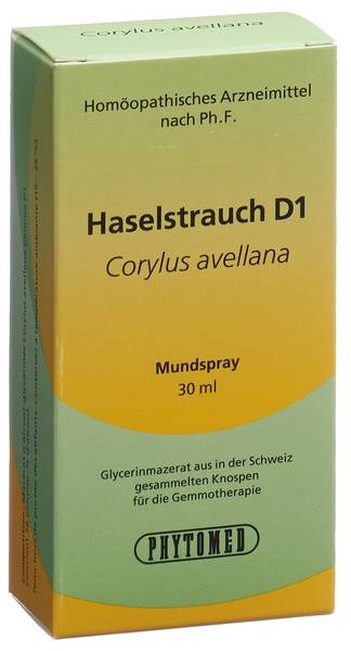 PHYTOMED GEMMO CORYLUS AVELLANA LIQ D 1 SPR 30 ML