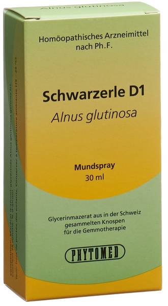 PHYTOMED GEMMO ALNUS GLUTINOSA LIQ D 1 SPR 30 ML