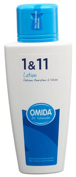 OMIDA SCHÜSSLER NR1&11 CAL FLUOR&SIL LOTION 200 ML