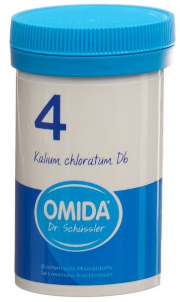 OMIDA SCHÜSSLER NR4 KAL CHLOR TABL D 6 DS 100 G