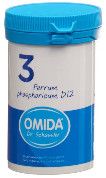OMIDA SCHÜSSLER NR3 FERR PHOS TABL D 12 DS 100 G