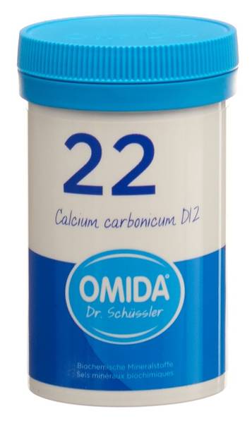OMIDA SCHÜSSLER NR22 CALC CARB TABL D 12 DS 100 G