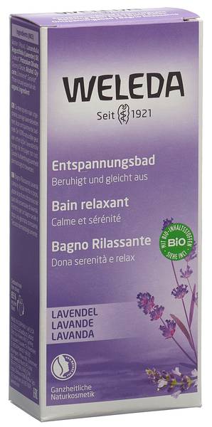 WELEDA ENTSPANNUNGSBAD LAVENDEL GLASFL 200 ML