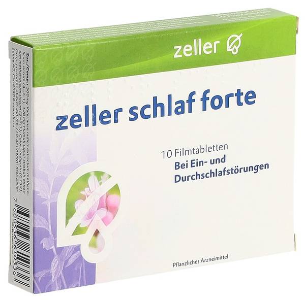 ZELLER SCHLAF FORTE FILMTABL 10 STK