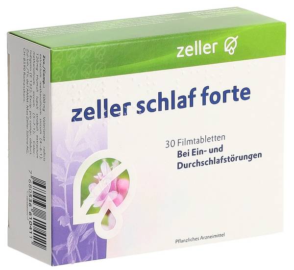 ZELLER SCHLAF FORTE FILMTABL 30 STK