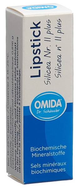 OMIDA SCHÜSSLER NR11 SILICEA PLUS LIPSTICK 4.8 G