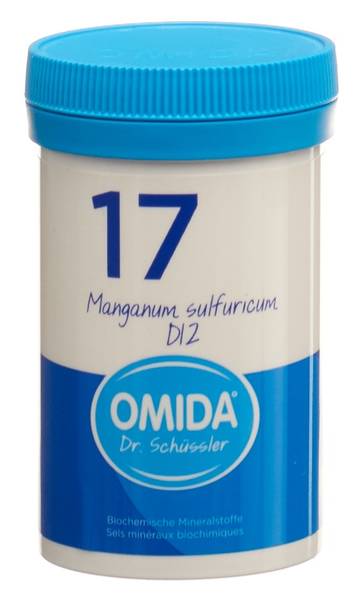 OMIDA SCHÜSSLER NR17 MANG SULF TABL D 12 DS 100 G