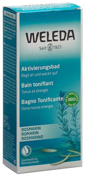 WELEDA AKTIVIERUNGSBAD ROSMARIN GLASFL 200 ML