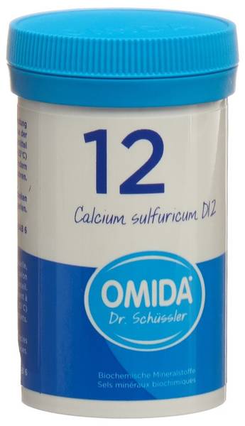 OMIDA SCHÜSSLER NR12 CAL SULF TABL D 12 DS 100 G