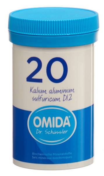 OMIDA SCHÜSSLER NR20 KAL ALUM SUL TABL D 12 100 G