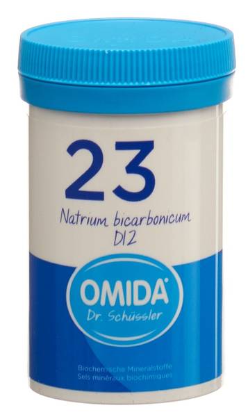 OMIDA SCHÜSSLER NR23 NATRI BICARB TABL D 12 100 G